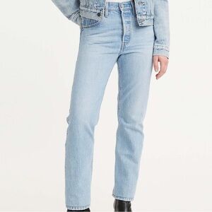 Levi's Blue Straight Leg Jeans Classic Denim